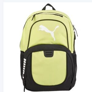 NWT Puma Contender Bright Green Backpack Back to School